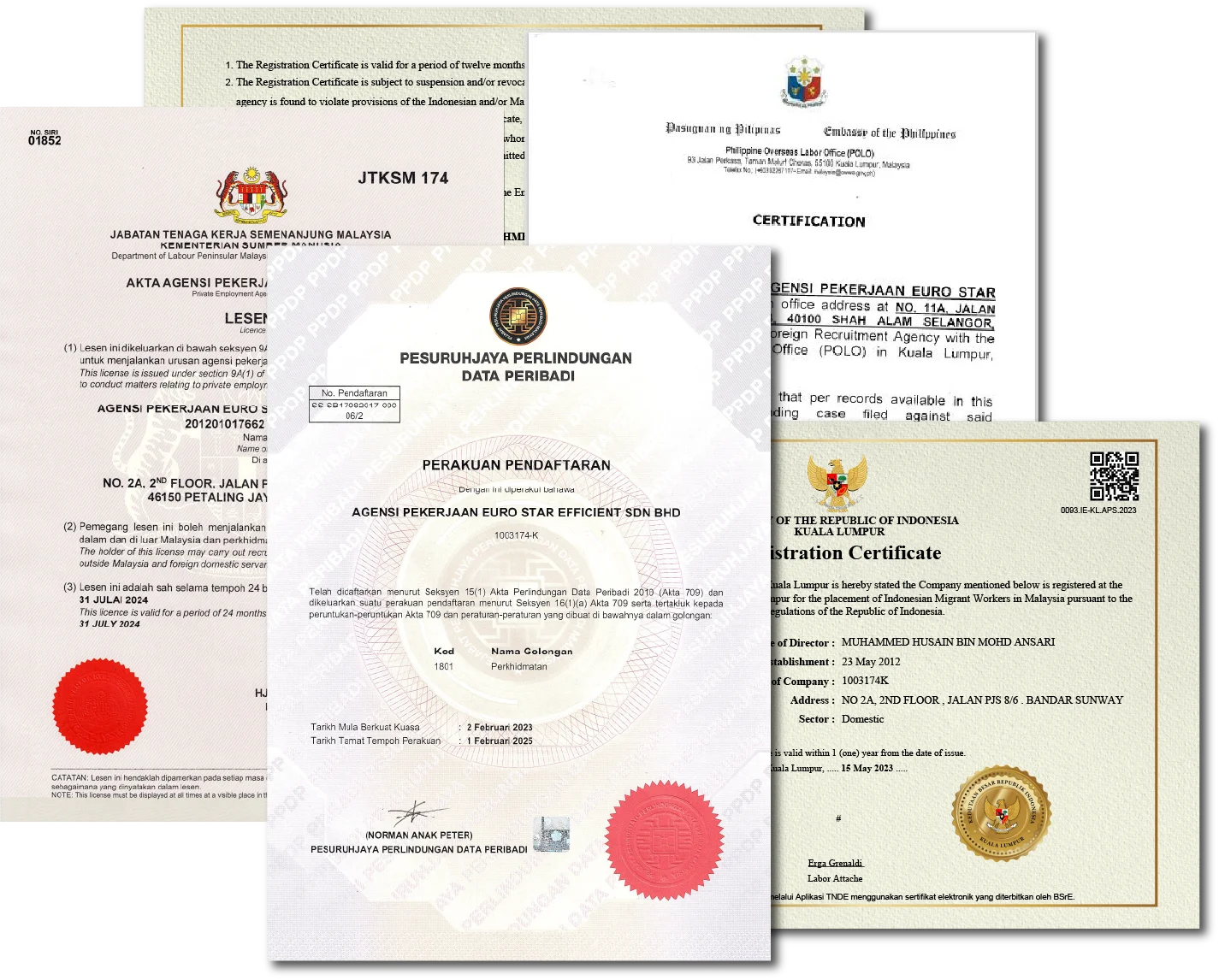 Eurostar Efficient Certifications and Endorsements